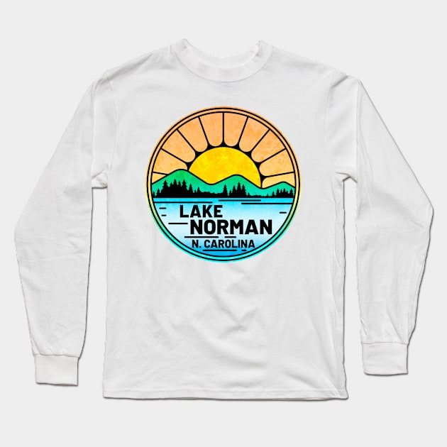 Lake Norman North Carolina NC State Park Long Sleeve T-Shirt by TravelTime